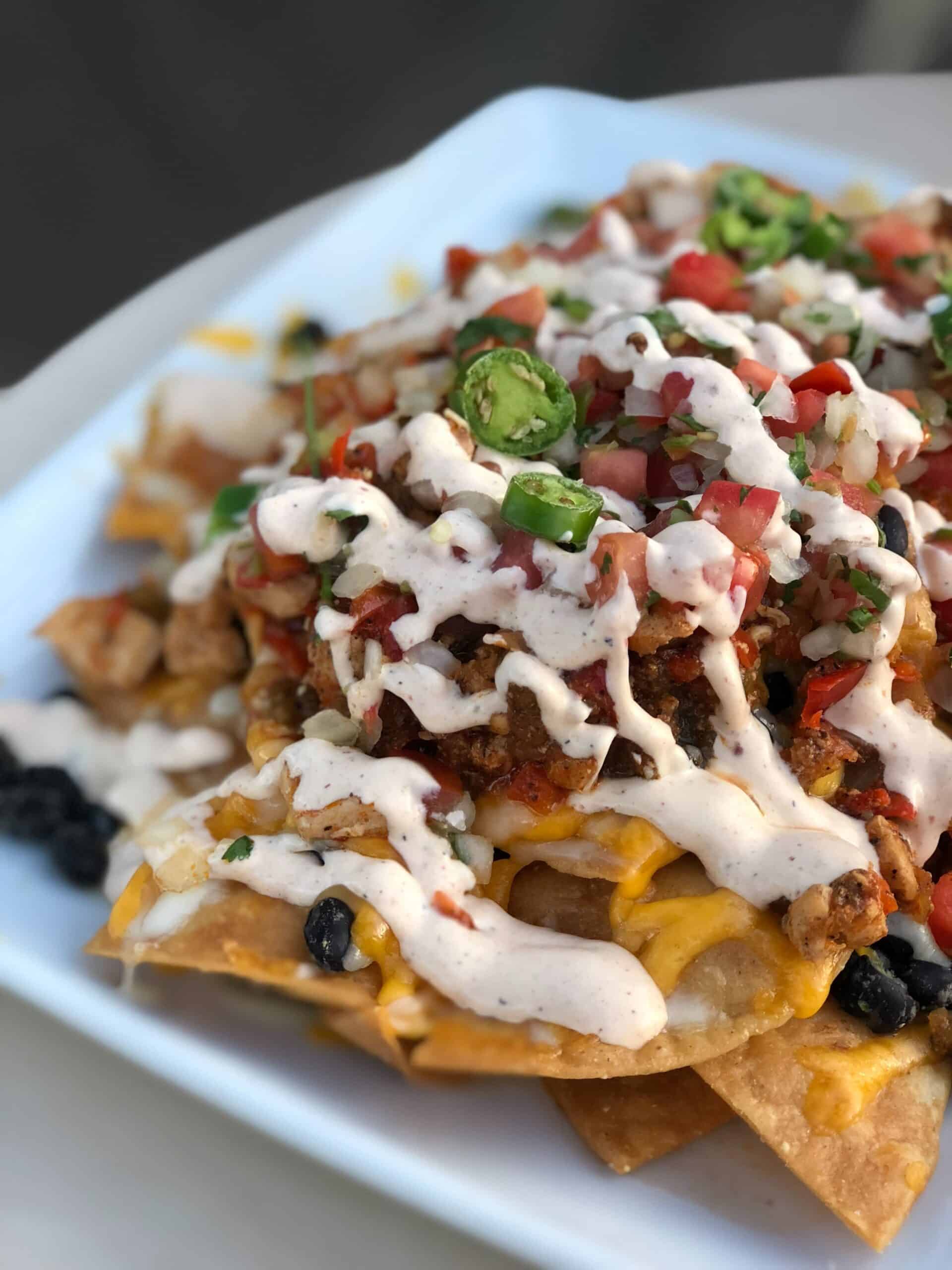 Nachos at Amigos Mexican Kitchen