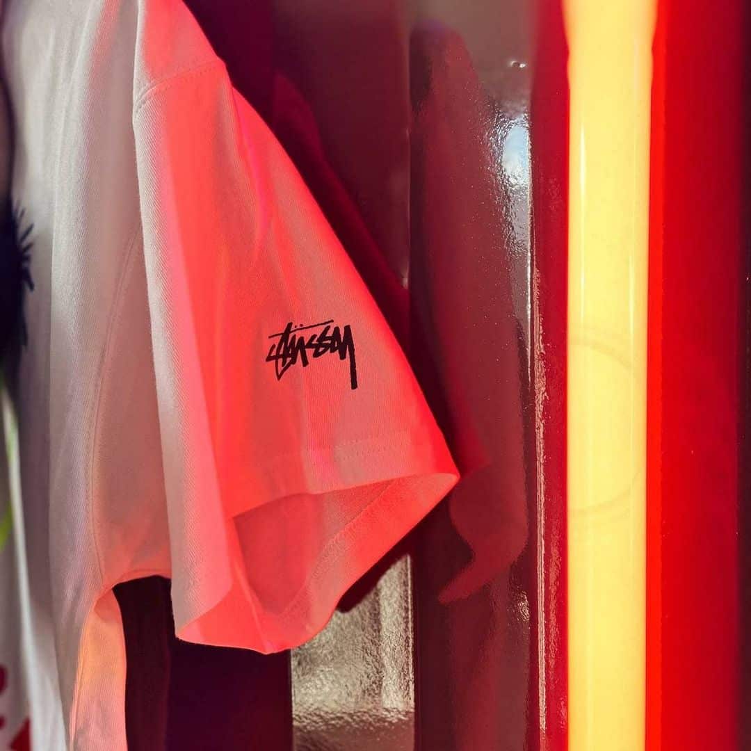 Stussy t-shirt hanging in Re_owned