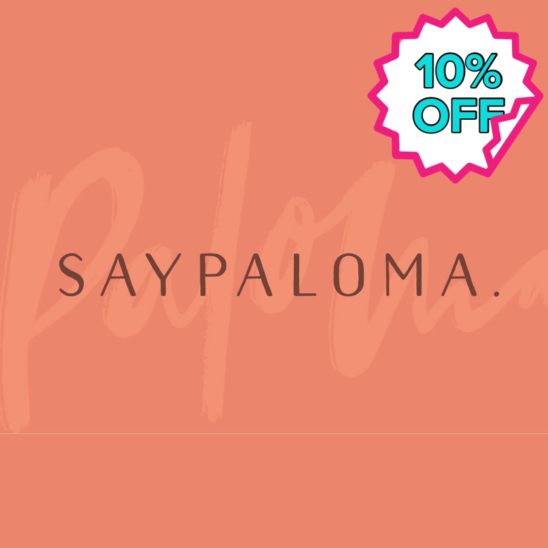 Saypaloma logo with 10% discount with Samdai